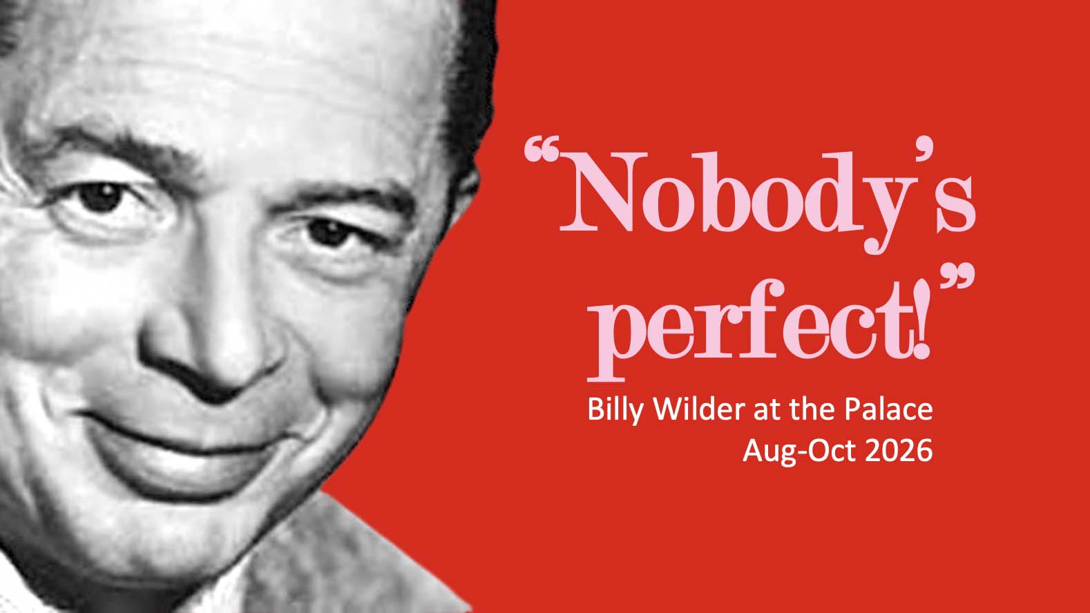 Billy Wilder - Nobody's Perfect
