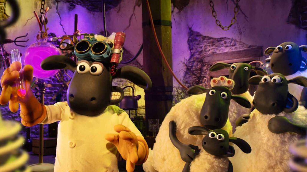 Shaun the Sheep mossy bottom